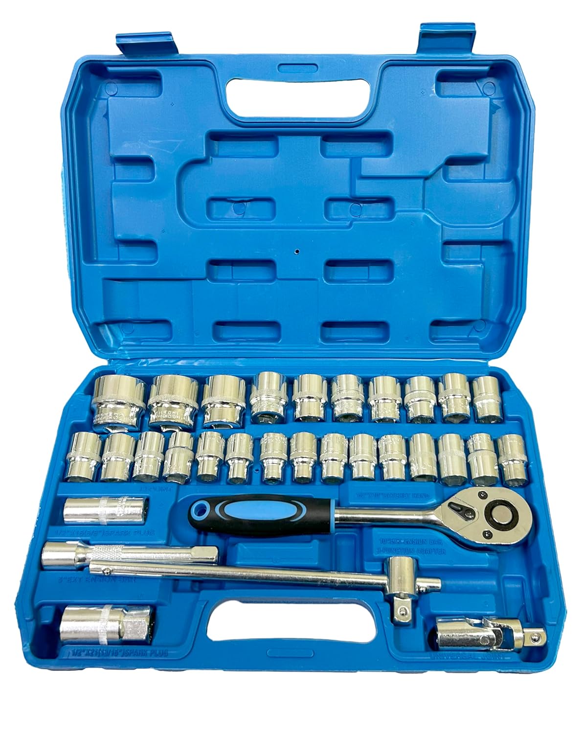 1/2 - Inch Socket Set – 32 Pieces