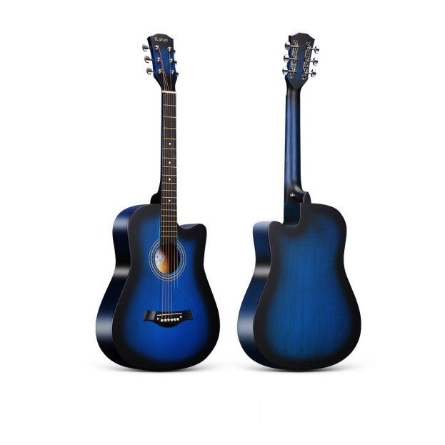 Acoustic Guitar - 38 Inch (Full Set) - Blue Color
