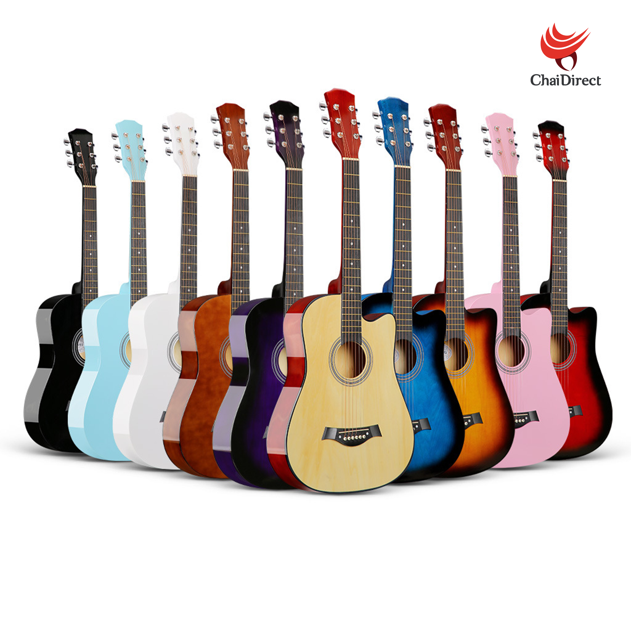 Acoustic Guitar – 38 Inch (Full Set)