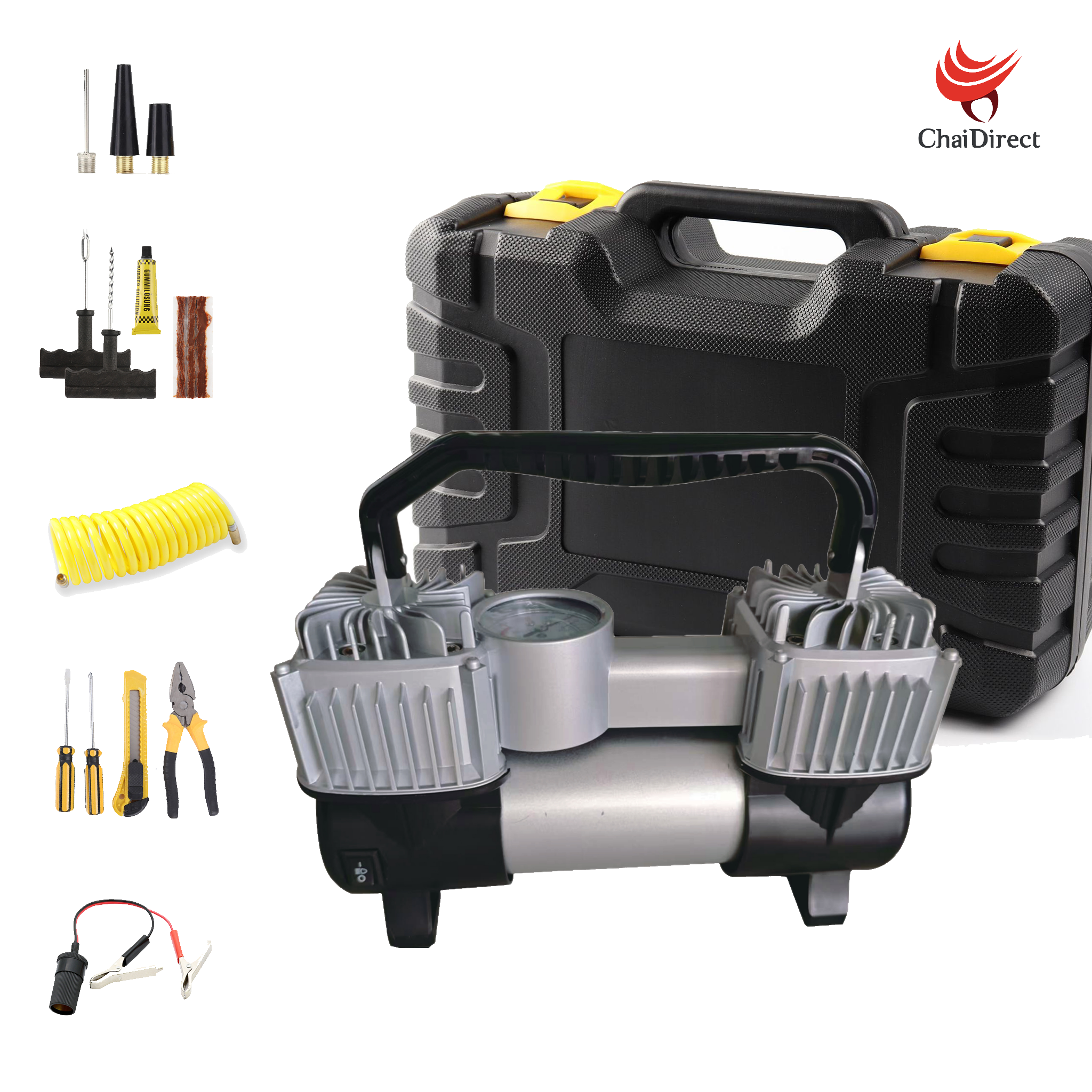 Auto Double Cylinder Air Compressor