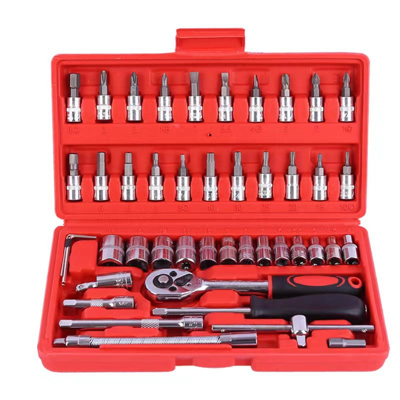 1/4 - Inch Socket Set - 46 Pieces